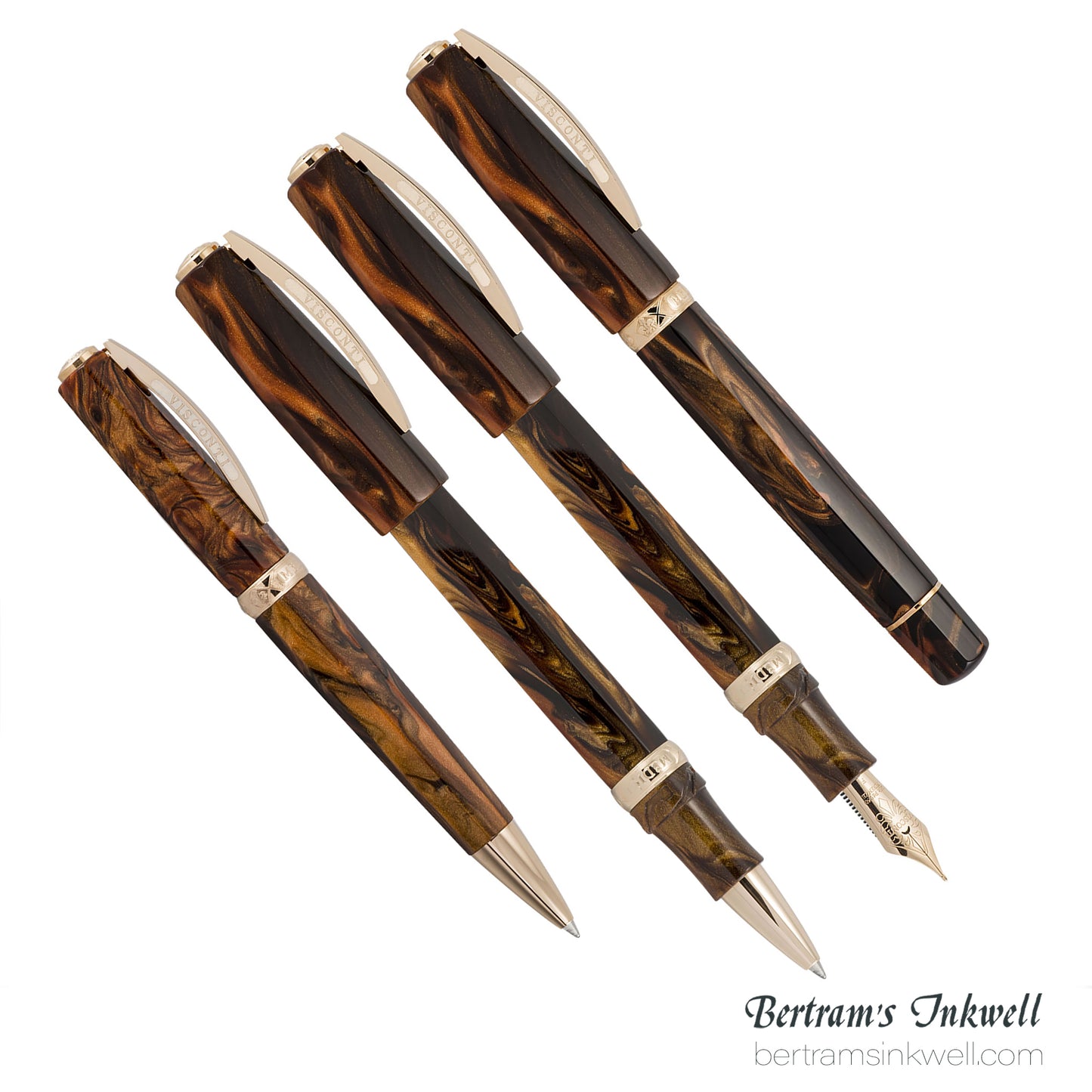 Visconti Medici Dynasty Rose Sovrano Oversize Fountain Pen