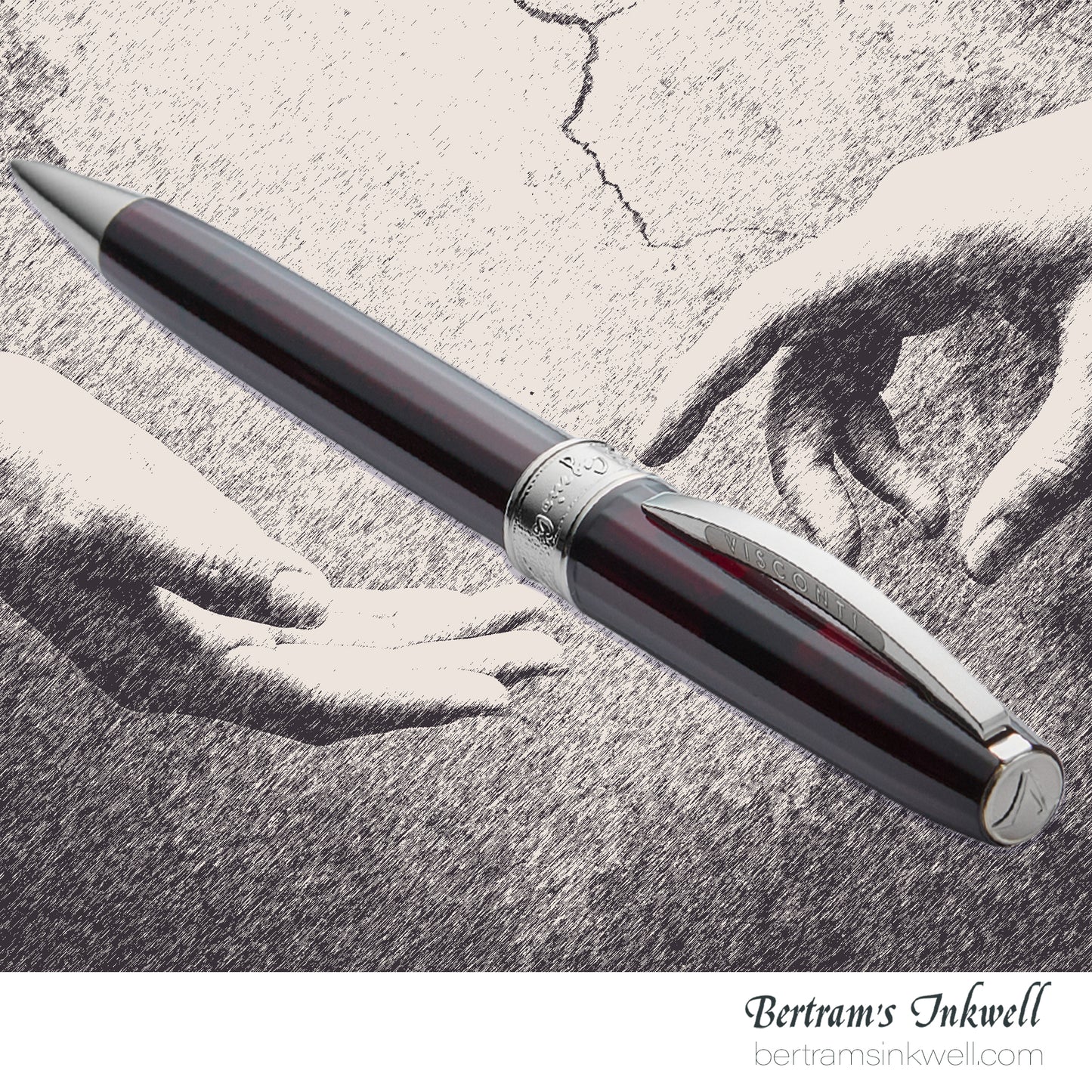 Visconti Michelangelo Translucent Black Ballpoint