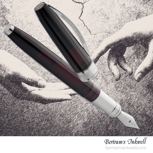 Visconti Michelangelo Translucent Black Fountain Pen