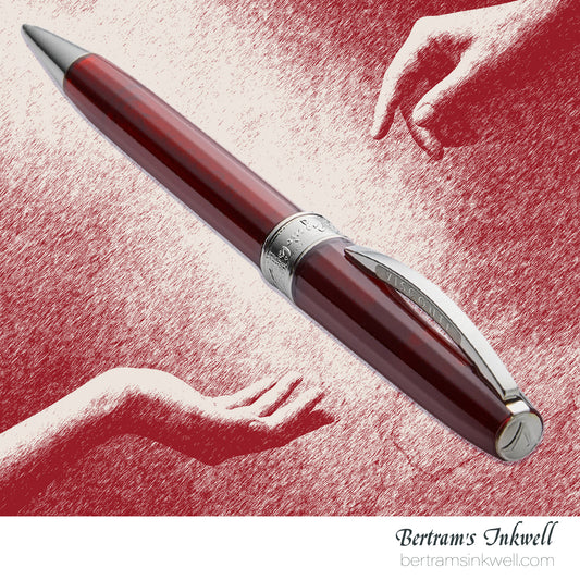 Visconti Michelangelo Translucent Red Ballpoint