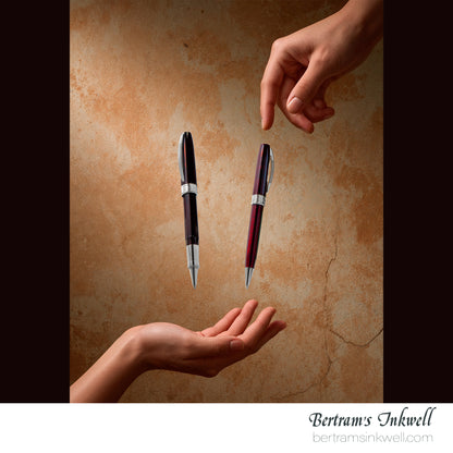 Visconti Michelangelo Translucent Red Fountain Pen