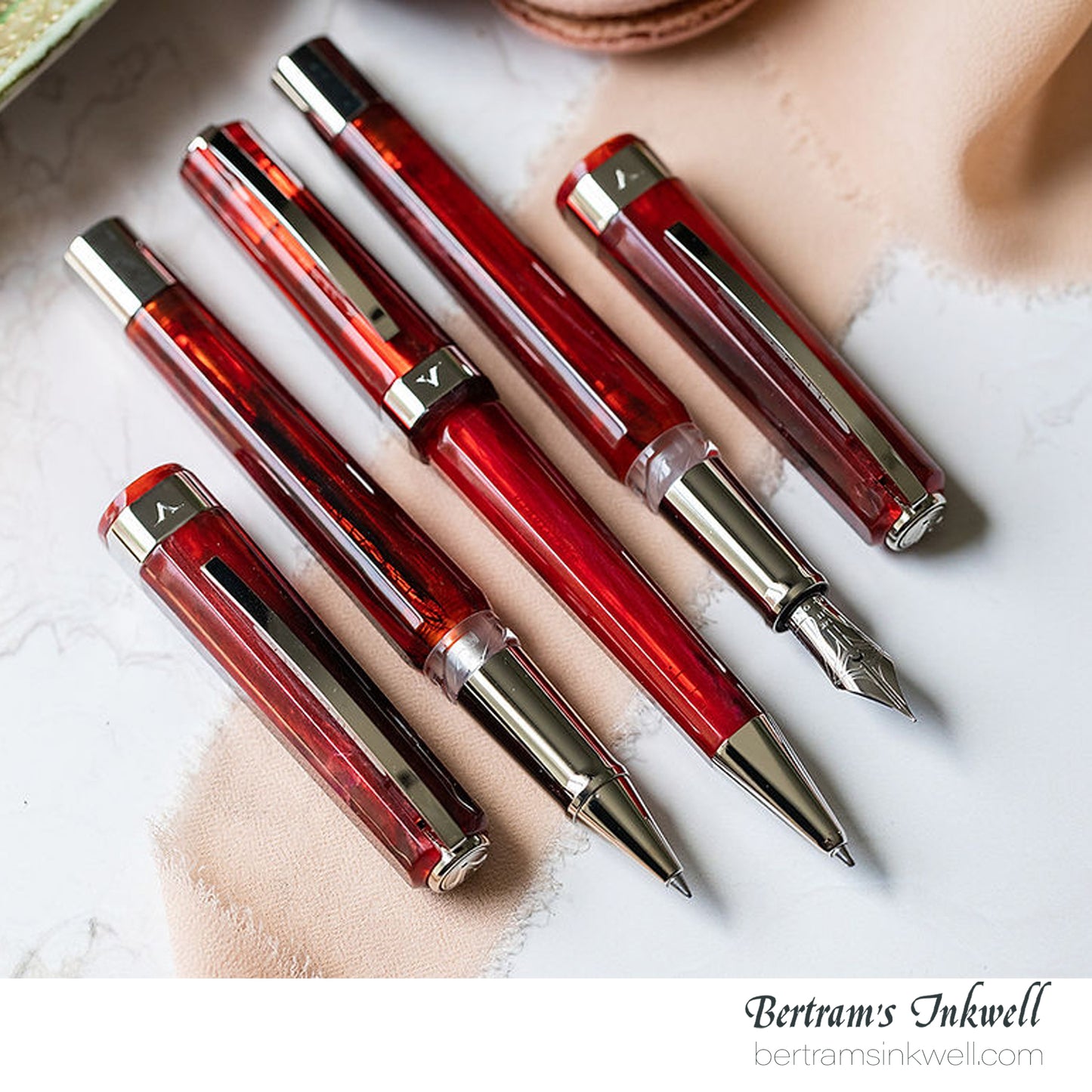 Visconti Opera Demo Carousel Red Velvet Ballpoint