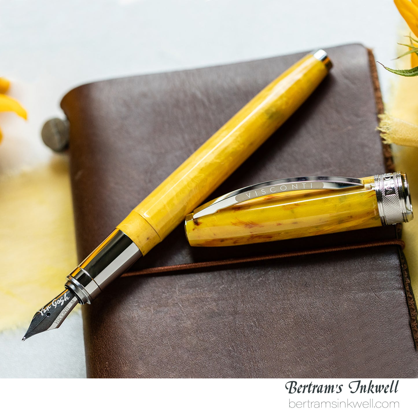 Visconti Van Gogh Sunflowers Fountain Pen