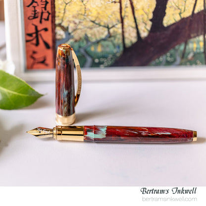 Visconti Van Gogh Flowering Plum Orchard Fountain Pen