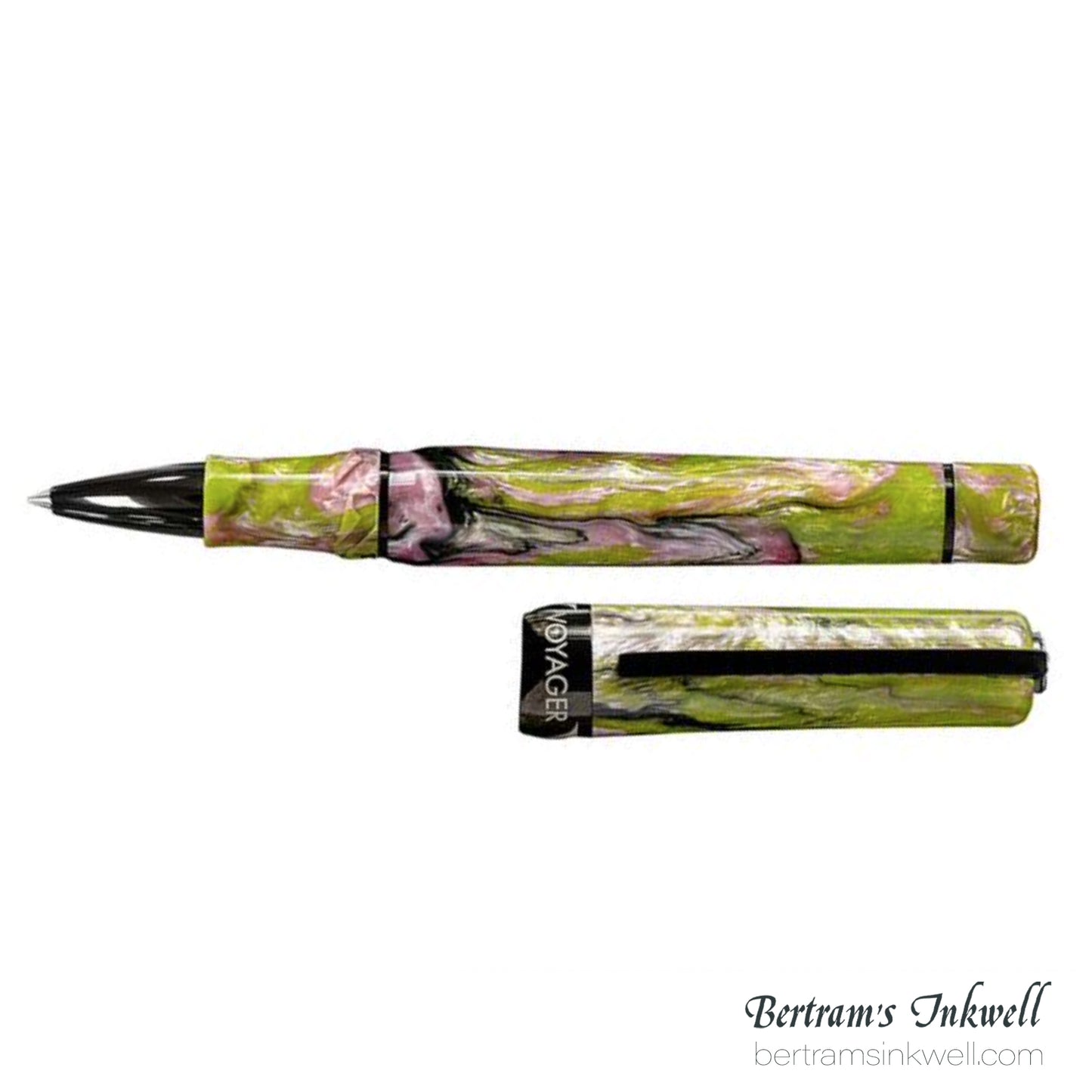 Visconti Voyager Mariposa Malachite Limited Edition Rollerball (US Exclusive)