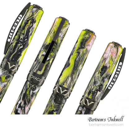 Visconti Voyager Mariposa Malachite Limited Edition Rollerball (US Exclusive)