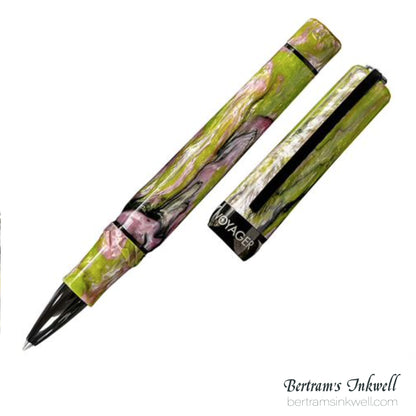 Visconti Voyager Mariposa Malachite Limited Edition Rollerball (US Exclusive)