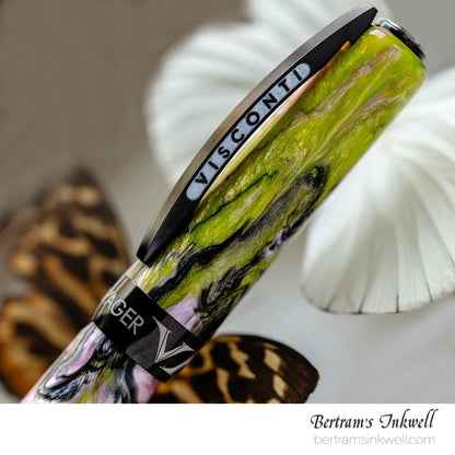 Visconti Voyager Mariposa Malachite Limited Edition Rollerball (US Exclusive)