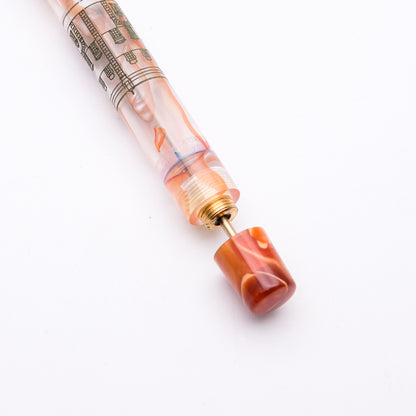 Visconti Palazzo Ducale di Sassuolo Amber Demo Limited Edition Fountain Pen 14k Medium Nib