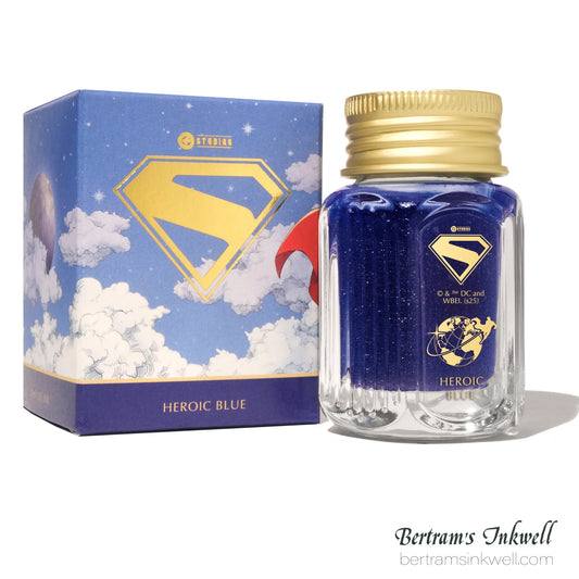 Ferris Wheel Press x Warner Bros Superman - Heroic Blue - 28ml Ink Bottle