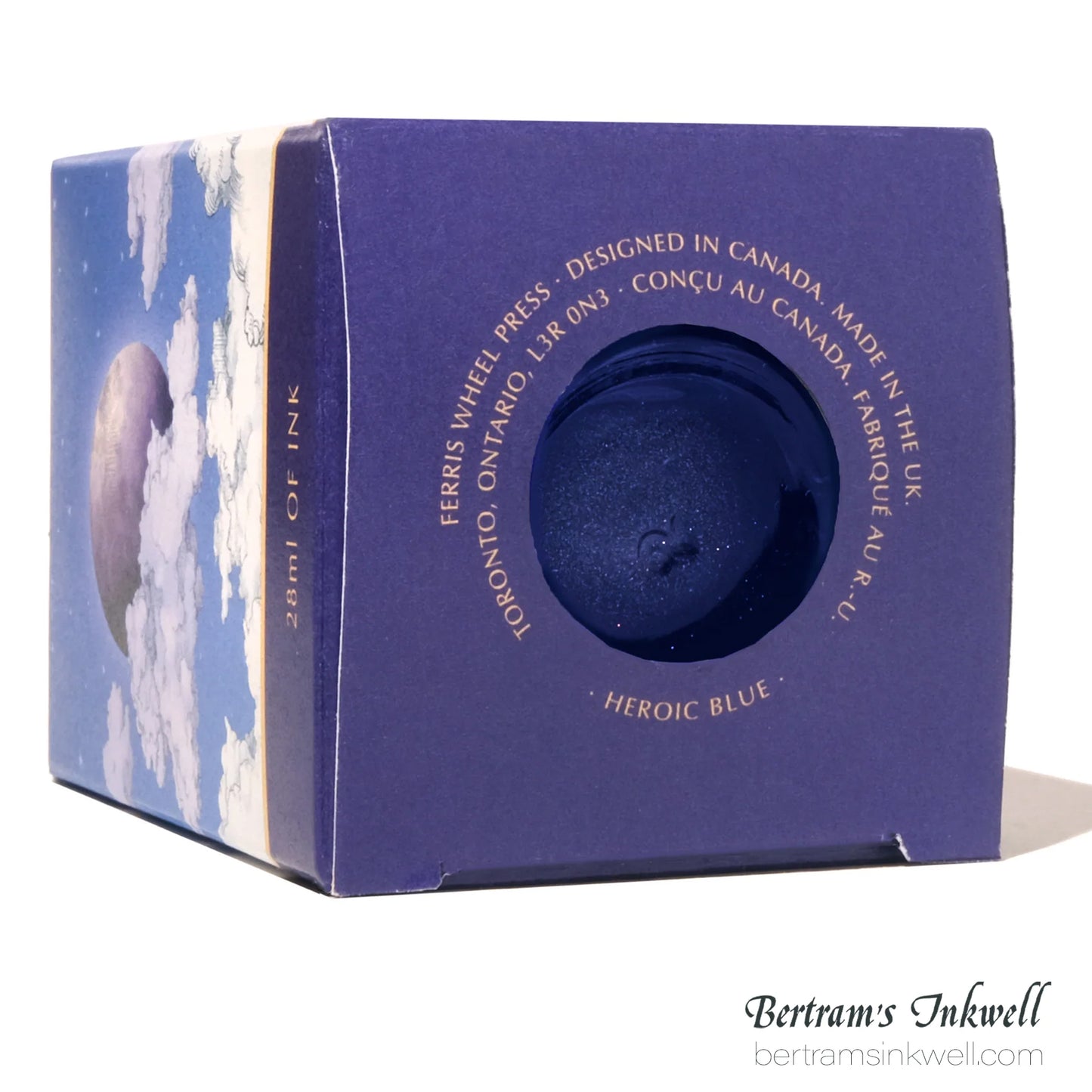 Ferris Wheel Press x Warner Bros Superman - Heroic Blue - 28ml Ink Bottle