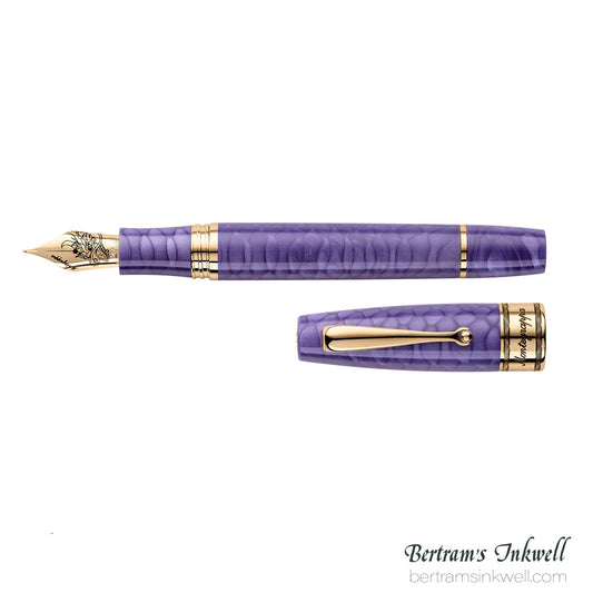 Montegrappa Year Of The Dragon Royal Purple Fountain Pen