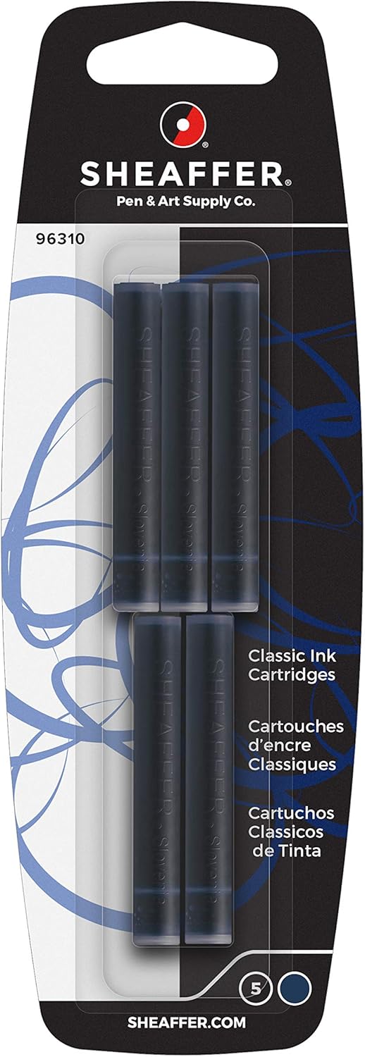 Sheaffer Fountain Pen Ink Cartridges Blue-Black