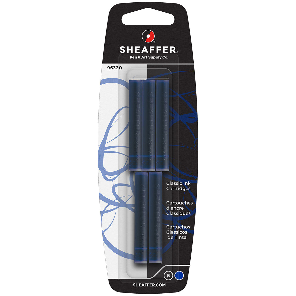 Sheaffer Fountain Pen Ink Cartridges Blue