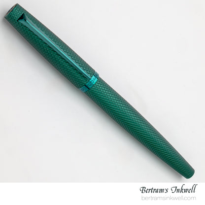 Diplomat Viper Green Guilloche Rollerball