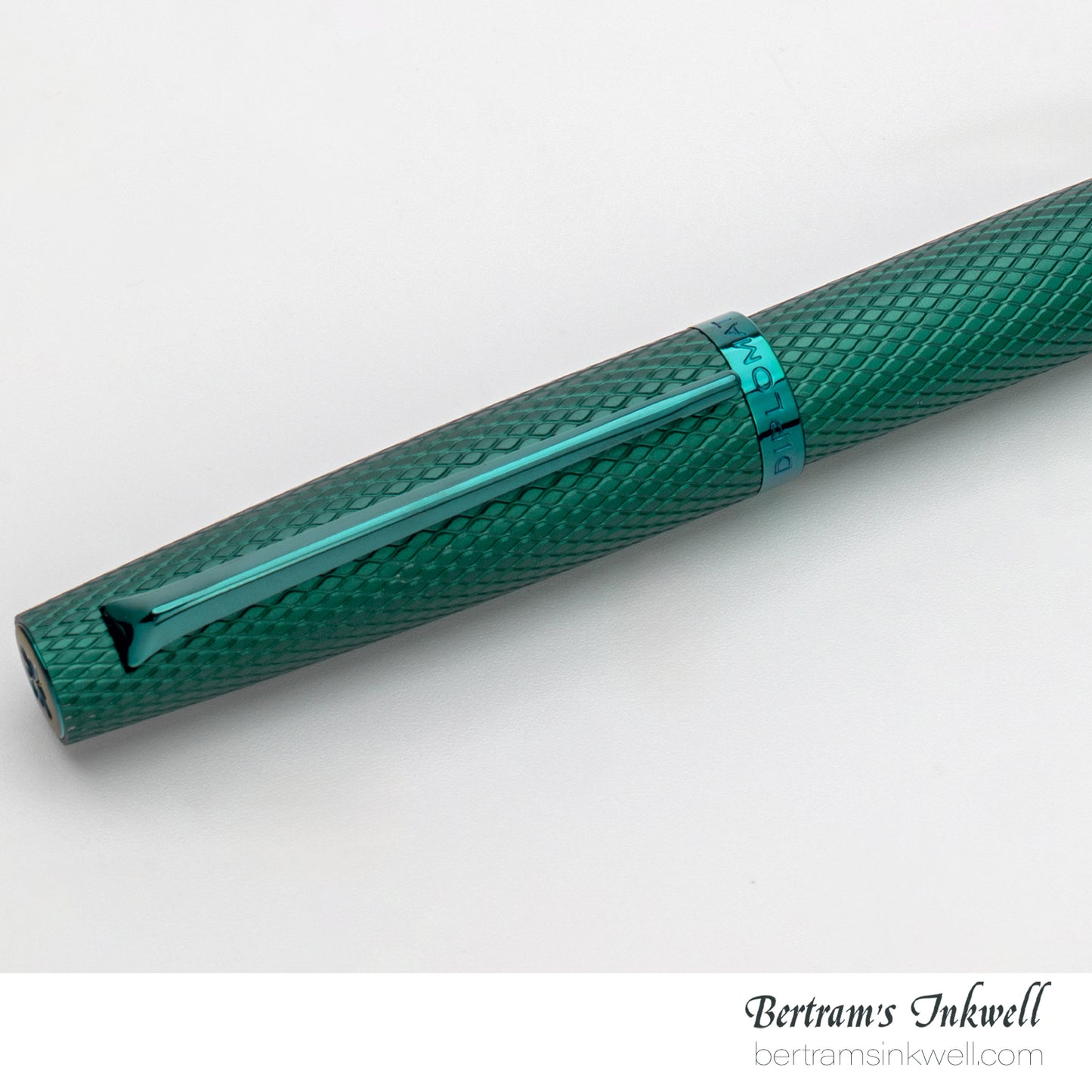 Diplomat Viper Green Guilloche Rollerball