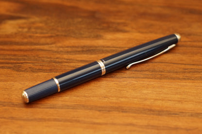 Pilot Fermo Black Fountain Pen 18k Fine Nib