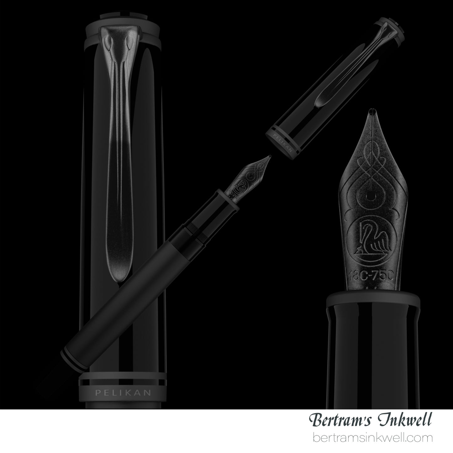 Pelikan Souverän M809 Black Matt Special Edition Fountain Pen