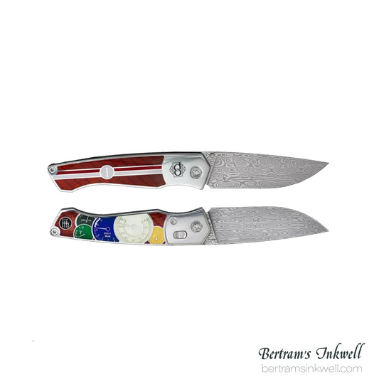 David Oscarson Take It To The Limit Speed Red Folding Knife