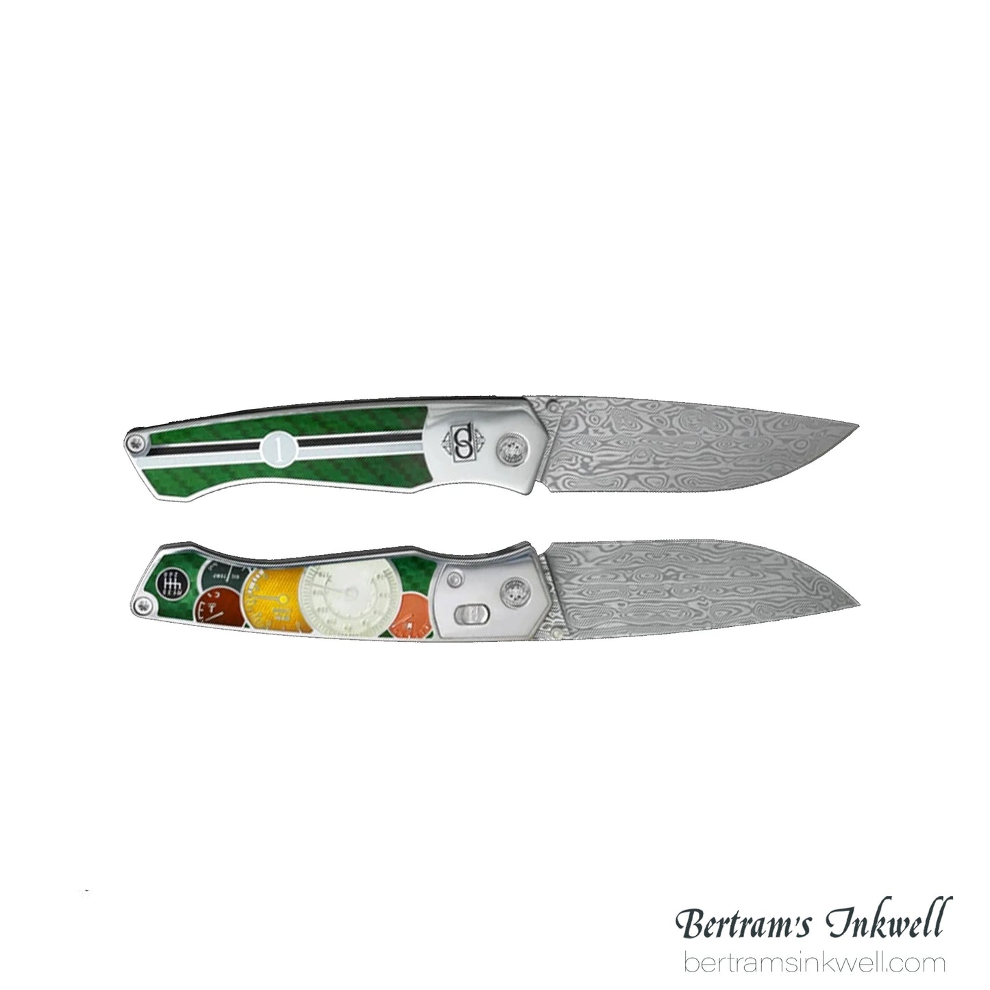 David Oscarson Take It To The Limit British Racing Green Folding Knife