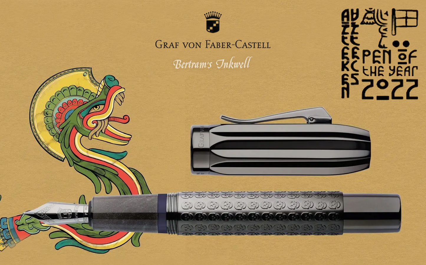 Graf von Faber-Castell Pen Of The Year 2022 The Aztecs Fountain Pen