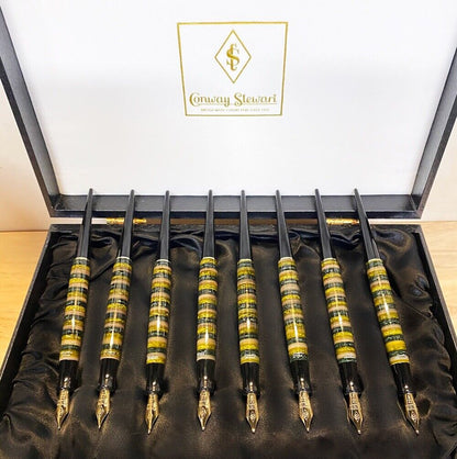 Conway Stewart Manufacturer's 18K nib grades sampler set, 2013