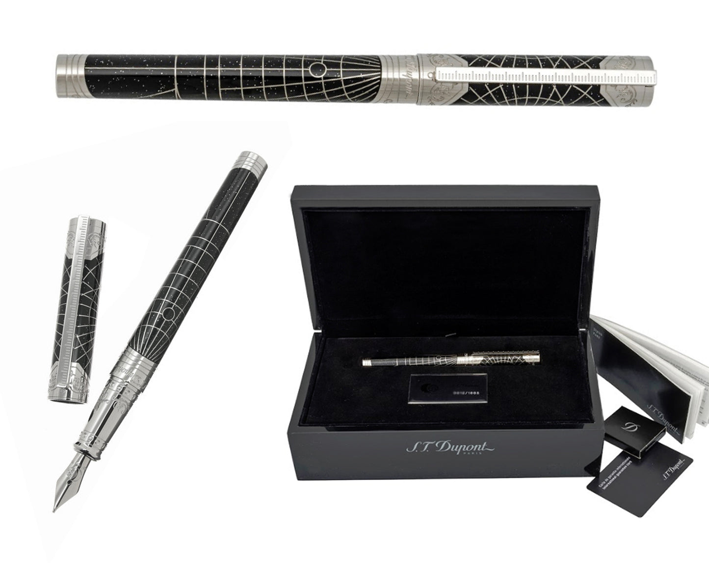 S.T. Dupont Neo Classique Shoot the Moon Fountain Pen 141031, 2015