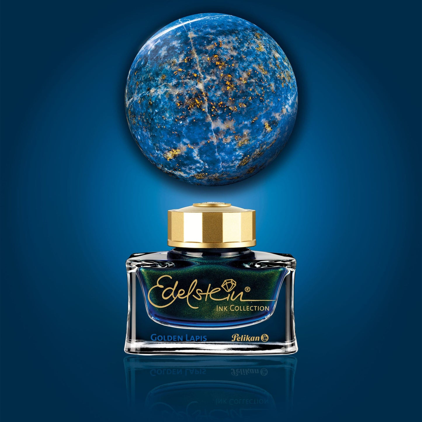 Pelikan Edelstein Inks  Golden Lapis 2024 Special Edition