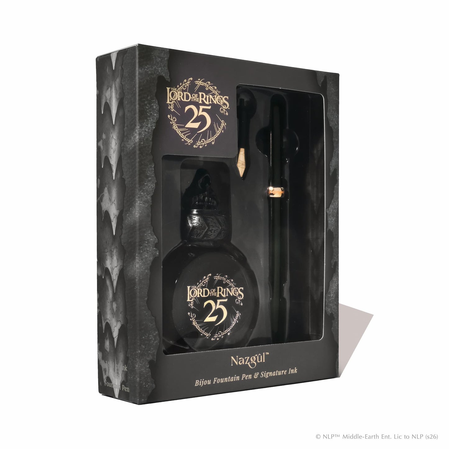 Lord of the Rings 25th Anniversary Galadriel Bijou Fountain Pen and Ink set