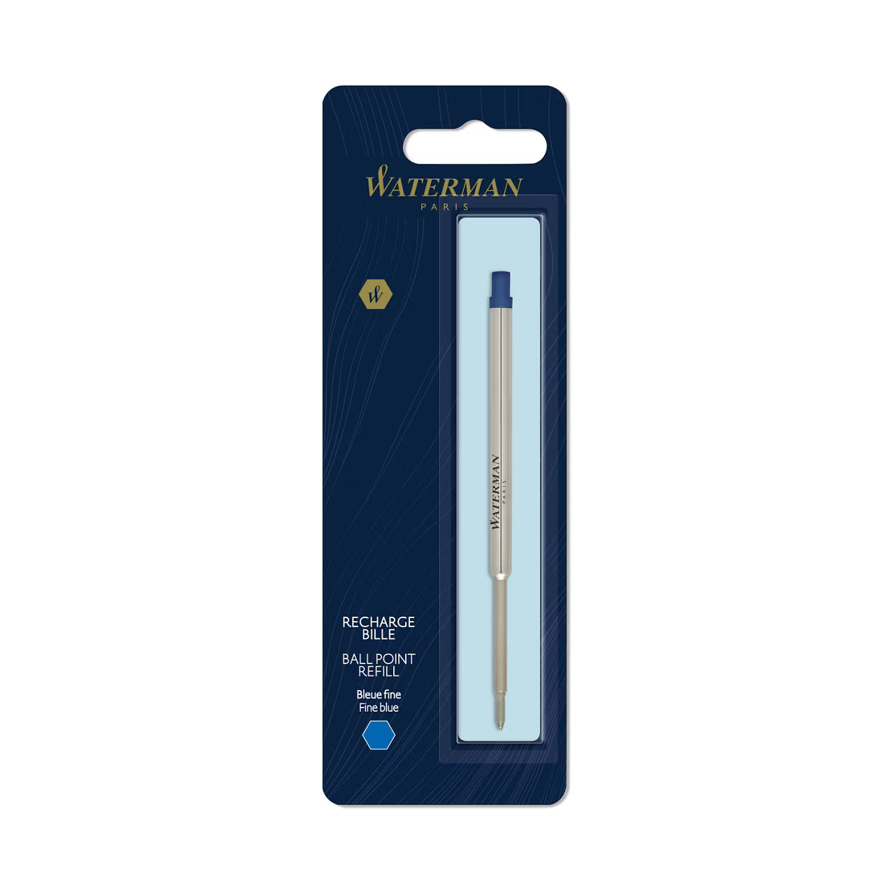 Waterman Ballpoint Refill Blue Medium
