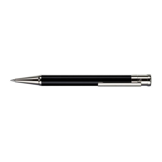 Otto Hutt Design 04 Shiny Black Platinum Plated Ballpoint