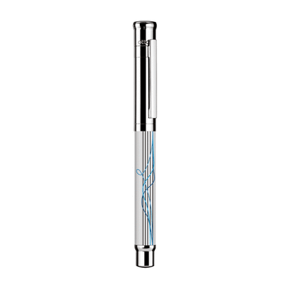 Otto Hutt Design 04 Scribble Platinum Plated Rollerball