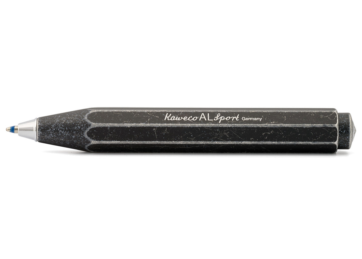 Kaweco AL Sport Stonewashed Black Ballpoint Pen