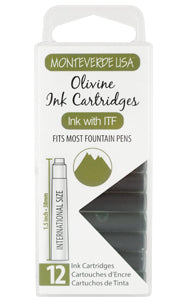 Monteverde Ink Cartridges Olivine