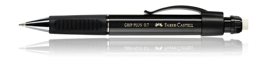 Faber Castell Design GRIP PLUS Pencil 0.7mm Metallic Black