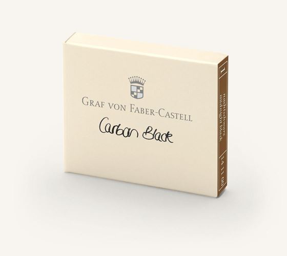 Graf von Faber-Castell Fountain Pen Ink Cartridges Carbon Black