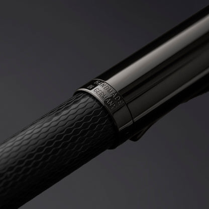 Graf von Faber-Castell Guilloche Black Edition Rollerball