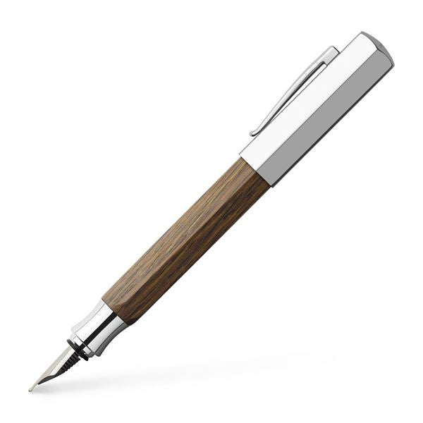 Faber Castell Ondorno Smoked Oak Fountain Pen