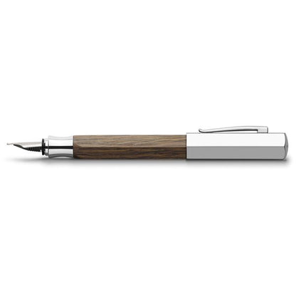 Faber Castell Ondorno Smoked Oak Fountain Pen