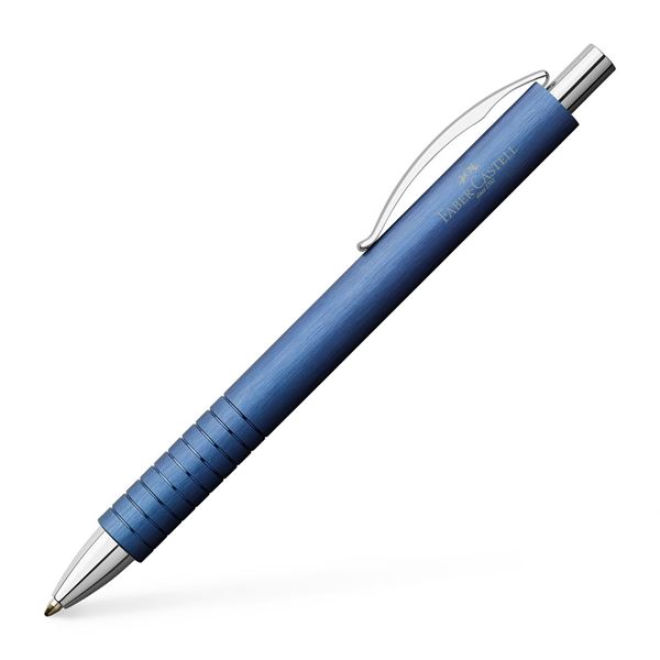 Faber Castell Essentio Aluminium Blue Ballpoint Pen