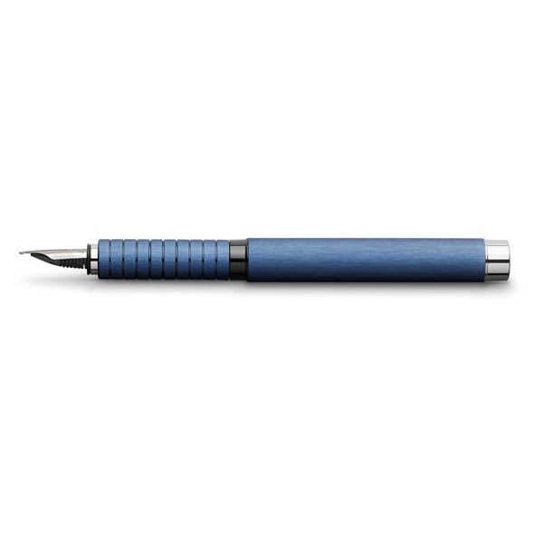 Faber Castell Essentio Aluminum Blue Fountain Pen