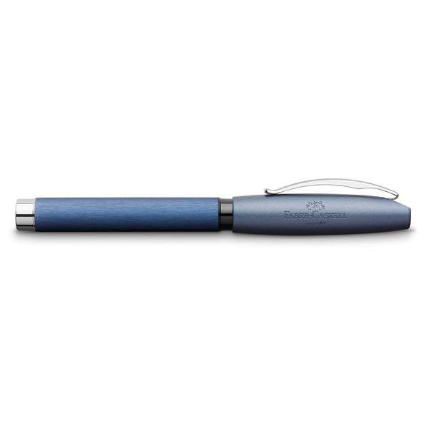 Faber Castell Essentio Aluminum Blue Fountain Pen