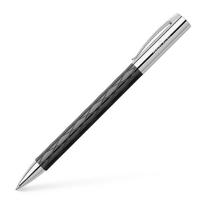 Faber Castell Ambition Black Rhombus Ballpoint Pen