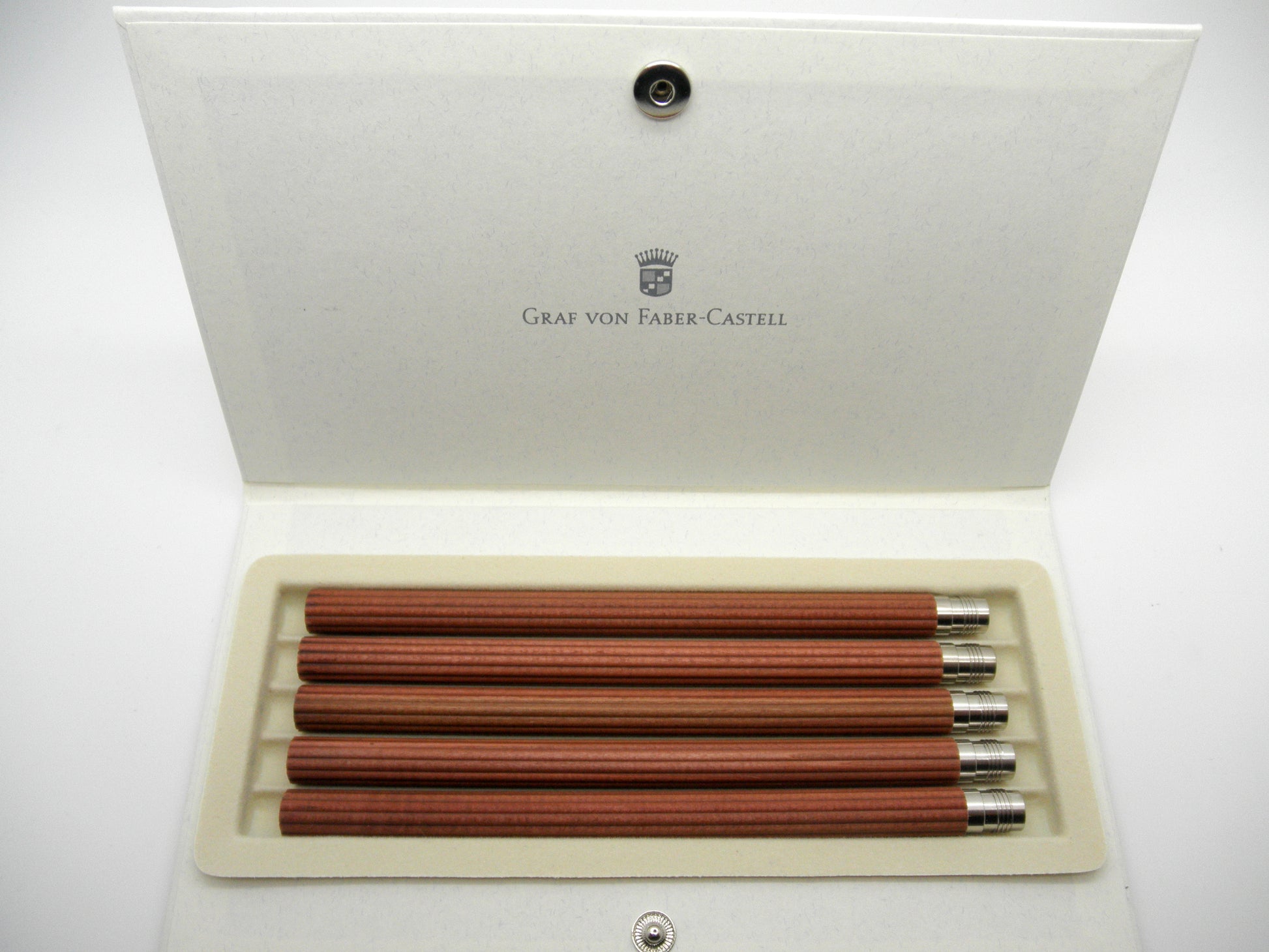 Graf von Faber-Castell Cedar Wood Brown Pencils 5 Pack