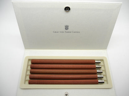 Graf von Faber-Castell Cedar Wood Brown Pencils 5 Pack
