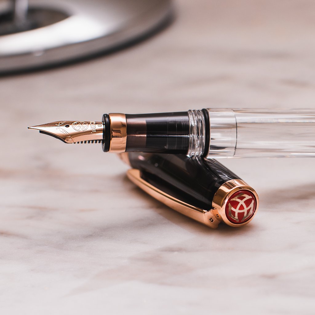 TWSBI Diamond 580 Smoke Rose Gold II Fountain Pen