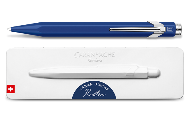 Caran d'Ache 849 XL Blue Ballpoint