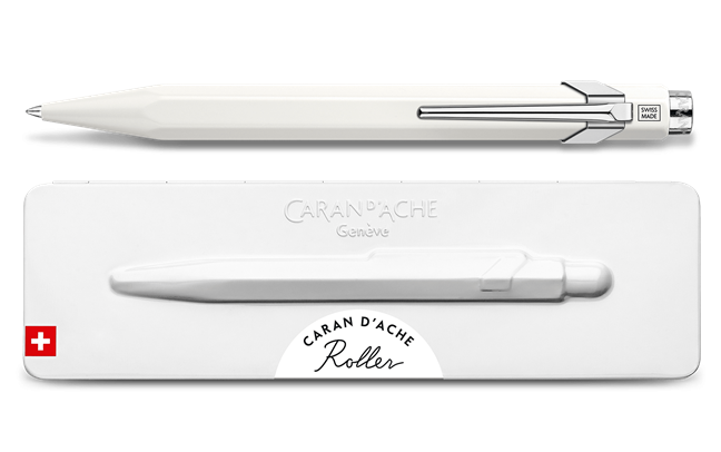 Caran d'Ache 849 XL White Ballpoint