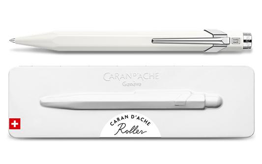 Caran d'Ache 849 XL White Ballpoint