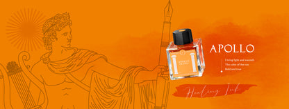Laban Greek Mythology Apollo Orange Bottled Ink